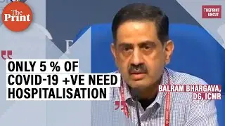 No random testing, only those showing symptoms will be tested: Dr. Balram Bhargava, DG ICMR