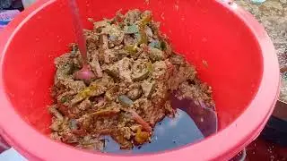 Delicious Choly and Kachalu special in the street of Naguman Peshawar #ramadan