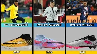 KYLIAN MBAPPE - THE EVOLUTION OF FOOTBALL BOOTS 2013 - 2023