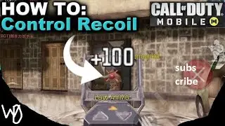 How to control recoil in call of duty mobile -Hindi ||White Devil || Call Of Duty Mobile