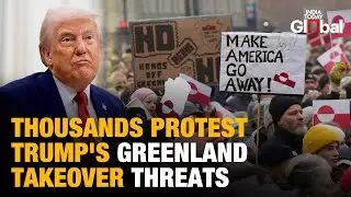 Thousands Rally in Denmark Against Trump's Threats to Seize Greenland, 10% Tariffs on Europe