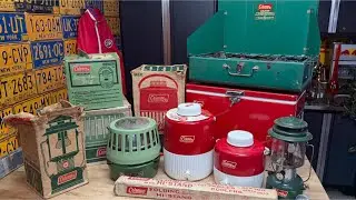 Coleman Camping Time Capsule Found At A Garage Sale