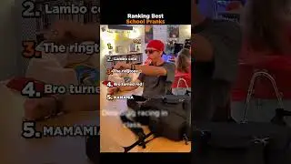 Рейтинг лучших школьных розыгрышей