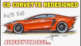 C8 corvette FAN gives it A redesign AND it LOOKS better THAN the ORIGINAL design WHAT GM did WRONG?!