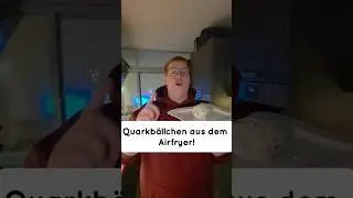 Diese Quarkb&auml;llchen aus dem Airfryer sind ein Traum! 😍