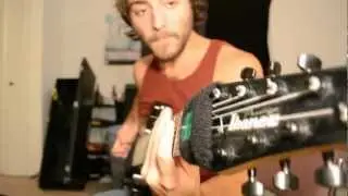RG2228 8 string guitar  - On The Shoulders of Giants song 1