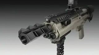 V6 Muzzle Brake Install on the Kel-Tec KSG