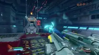 Doom 2016 Vega Central Processing Tram Fight PS4