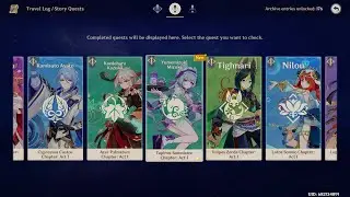 Yumemizuki Mizuki, Tapirus Somniator, Chapter Act 1, Travel Log, Story Quests, (Genshin Impact)