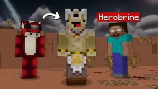 J'ai TROLLÉ Azpaz grâce à un Faux Herobrine sur Minecraft