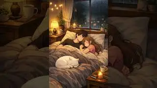The sound of rain lulling me to sleep 🤍🥱😴🌌🌠🌛🌟🌧️🍀