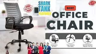 CELLBELL  C104 Medium Back Mesh Office  - Study Chair | Shark Tank featured  - Review