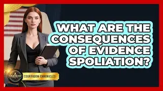 What Are The Consequences Of Evidence Spoliation? - Courtroom Chronicles
