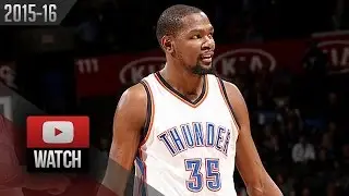 Kevin Durant Full Highlights vs Wizards (2016.02.01) - 28 Pts, 9 Reb