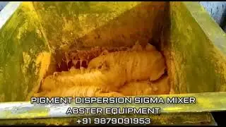 Pigment Dispersion Sigma Mixer