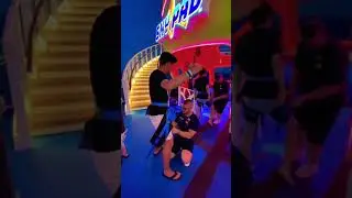 VR Bungee Jumping at Sea! 🌊 ￼#shorts