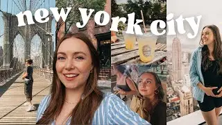 spend a week with me in nyc vlog + best travel itinerary! (food, views, coffee)