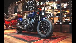 INDIAN SCOUT BOBBER LTD+TECH SPRINGFIELD BLUE в #PROMOTO | PROMO