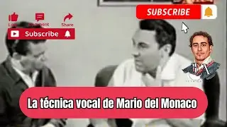 🎭 La T&eacute;cnica Vocal de Mario del Monaco: Poder y Resonancia 🎶 (Italiano | Subt&iacute;tulos en Espa&ntilde;ol)