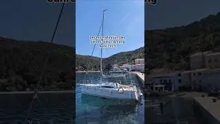 Unsere Viko S26 in Valun (Cres) Anfang April 2025 ⛵🌅🌞. #segelboot #segeln #sailing #sailinglife