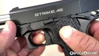 Tokyo Marui Strike Warrior .45 1911 GBB Airsoft Pistol Table Top Review
