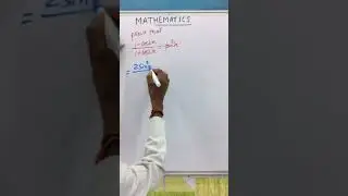 #shorts maths Trigonometry class 11|| trigonometry identities||#@LIFEOFMATHEMATICS