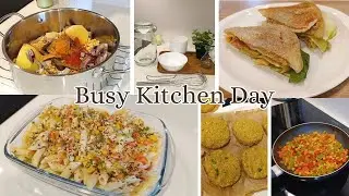 Видеоблог от настоящей домохозяйки🌿 | Занятая кухня и повседневные дела | Шами-кебаб и паста с бе...