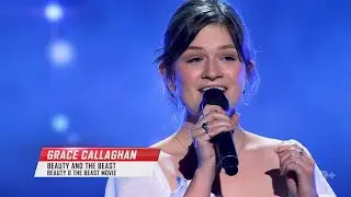 Grace Callaghan - Beauty And The Beast | The Voice Australia 12 | Blind Auditions