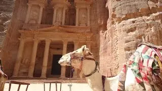 Walk through the Siq into Petra