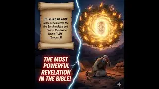 The Voice of GOD: Moses Encounters the Burning Bush and Learns the Divine Name 
