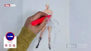 Bold Fashion Sketch with Modern Couture Vibes | SSM Fashion