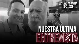 Falleció el gran actor Gustavo Angarita, recordamos la última entrevista | Carlos Ochoa