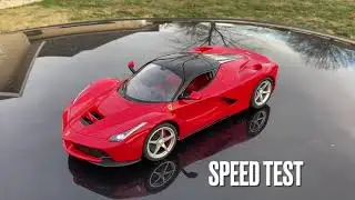Rastar 1/14 LaFerrari Modified Speed Test