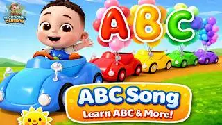 ABC Song 🎈 Alphabet Learning for Kids | ABC, 123 & Colors | Fun Nursery Rhymes Compilation