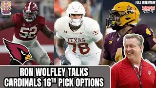 Ron Wolfley Shares Hilarious Draft Story, Names &ldquo;War Daddys&rdquo; Cardinals Should Target at 16th Pick