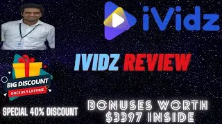 Обзор iVidz 👉Демо-версия и 🎁Бонусы🎁 Стоимостью 💲3397 за👉 [Обзор iVidz]👇