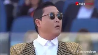 Cubomusica Live Show PSY Finale Coppa Italia Stadio Olimpico Derby Roma - Lazio 26-05-2013