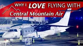 Why I Love Flying With CENTRAL MOUNTAIN AIR | Dornier 328 Edmonton to Calgary