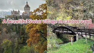 Walking Tour In A Beautiful Swiss Village Of Canton Vaud/Stella laling