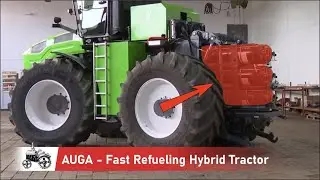 AUGA - Fast refueling hybrid tractor