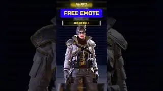 How to Get FREE Emote in CODM Today! 🔥 #callofduty #cod #callofdutymobile #emote