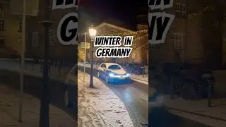 Winter in Germany | Snowfall Europe January Student Life Travel Vlog Kassel University Witzenhausen