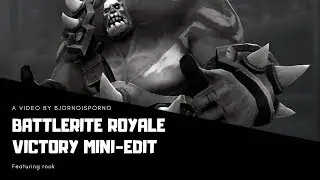 First victory royale as rook ! MINI EDIT | Battlerite royale