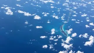 4k Sky View from Above the Clouds