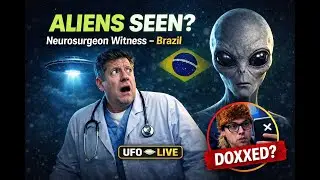 Neurosurgeon Witnesses  📱 an Alien | Red Panda Koala doxxed, James Fox Press Club Tuesday