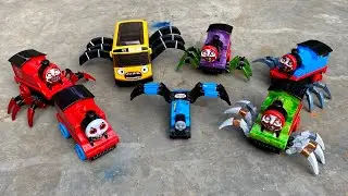 Looking for Little Thomas the Ghost, Yellow Monster Bus, Cho Cho Charles Toys