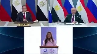 Putin and El-Sisi preside over reactor assembly at El-Dabaa station | Tape Replay