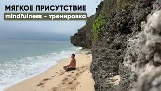 Мягкое присутствие &mdash; медитация mindfulness для успокоения и концентрации | Осознанность и дыхание