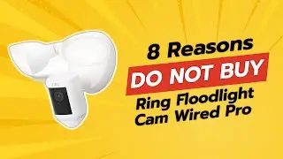 DON'T BUY Ring Floodlight Cam Wired Pro BEFORE WATCHING THIS VIDEO! 😱🔍 (8 Reasons)