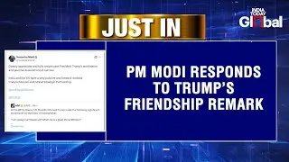 PM Modi Appreciates Trump&rsquo;s Friendship Remark as India-US Ties Stay Strong | #BREAKINGNEWS